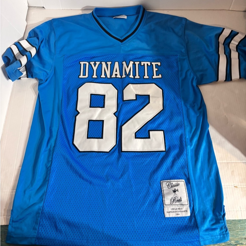 Napoleon Dynamite Uncle Rico Jersey Halloween size Large